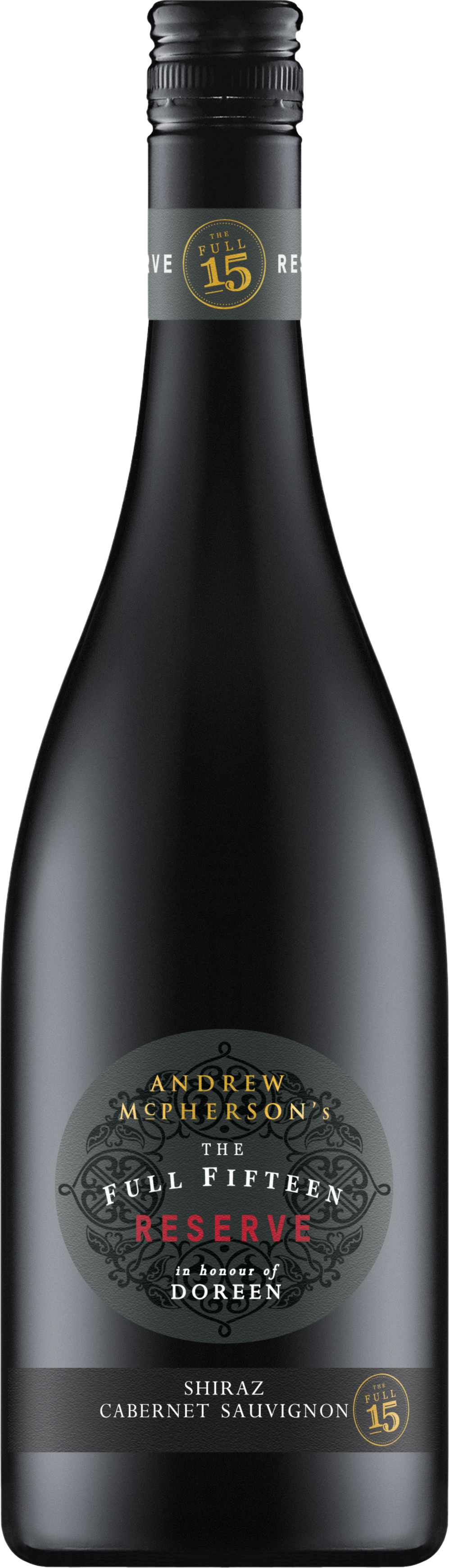 McPherson Wines The Full Fifteen Reserve Shiraz Cabernet 2021
